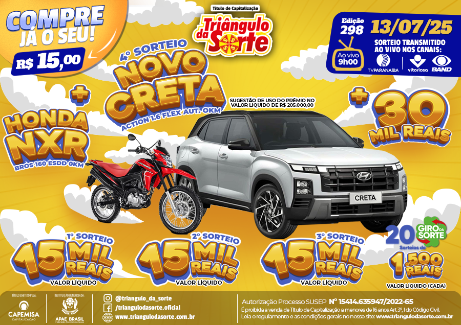 Premiação 13/07/2025