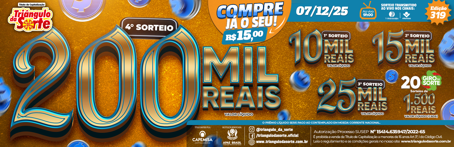 Premiação 07/12/2025