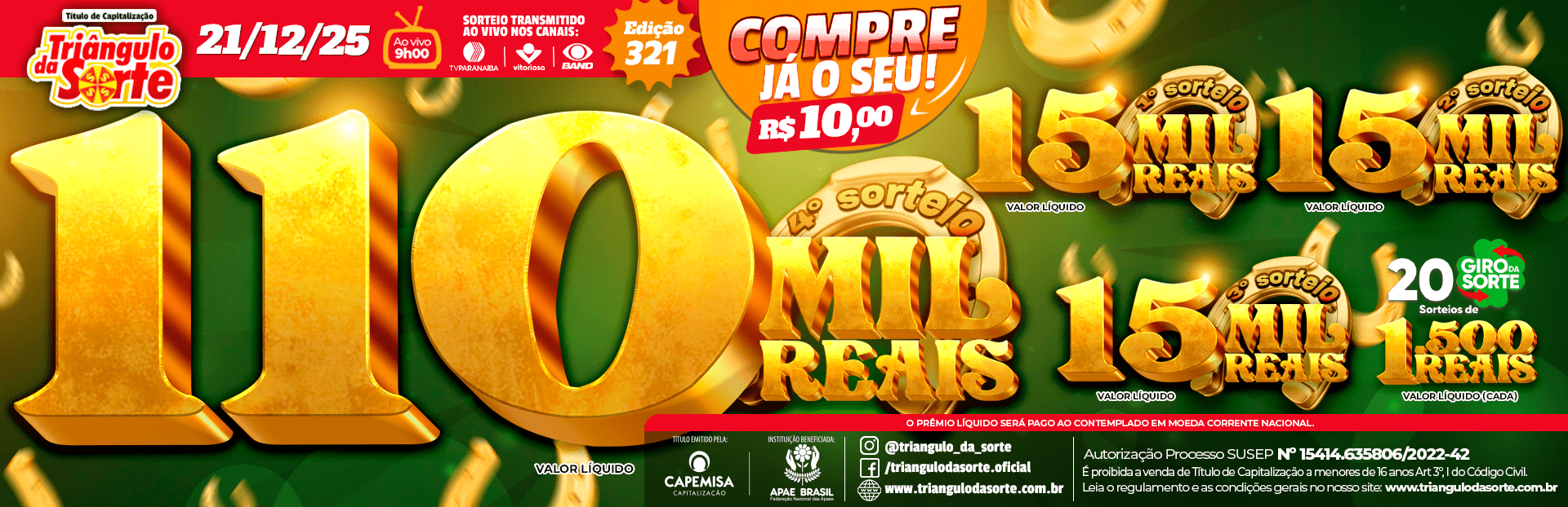 Premiação 21/12/2025