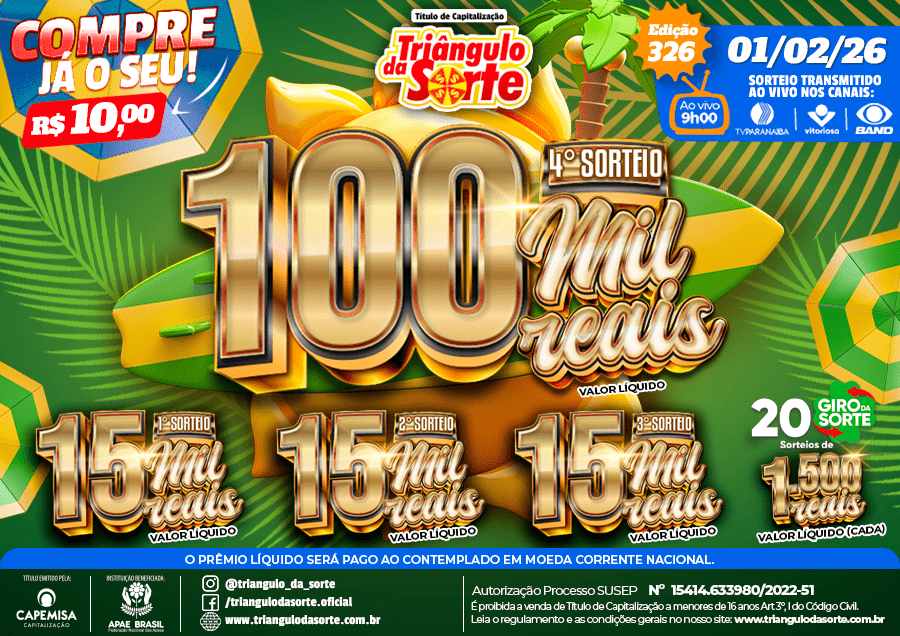 Premiação 01/02/2026