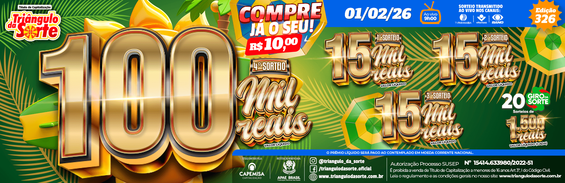 Premiação 01/02/2026