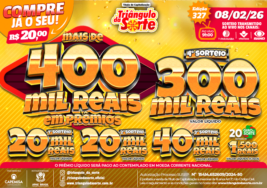 Premiação 08/02/2026