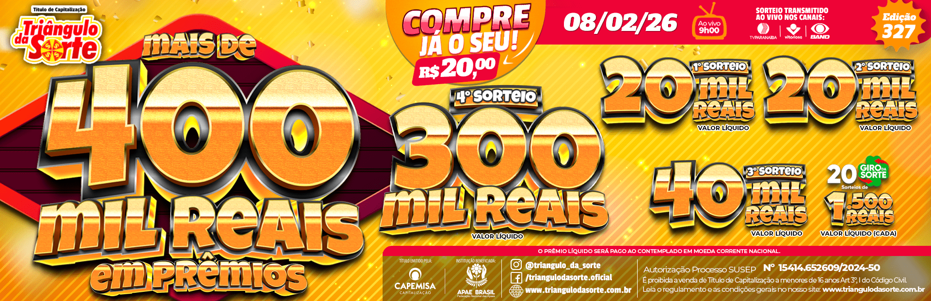 Premiação 08/02/2026