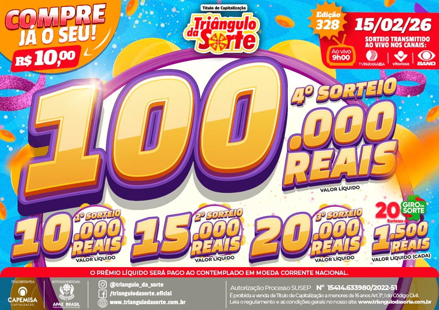 Premiação 15/02/2026