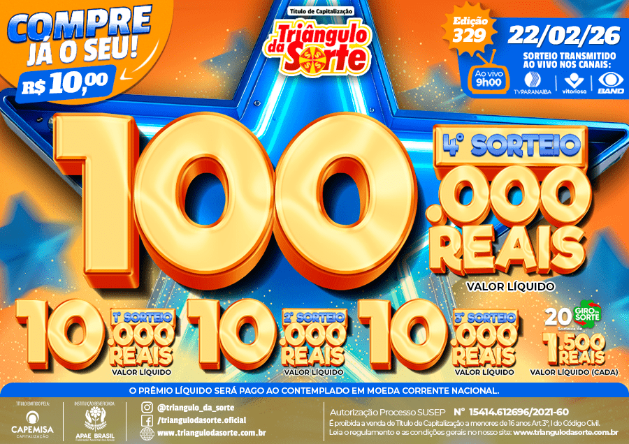 Premiação 22/02/2026