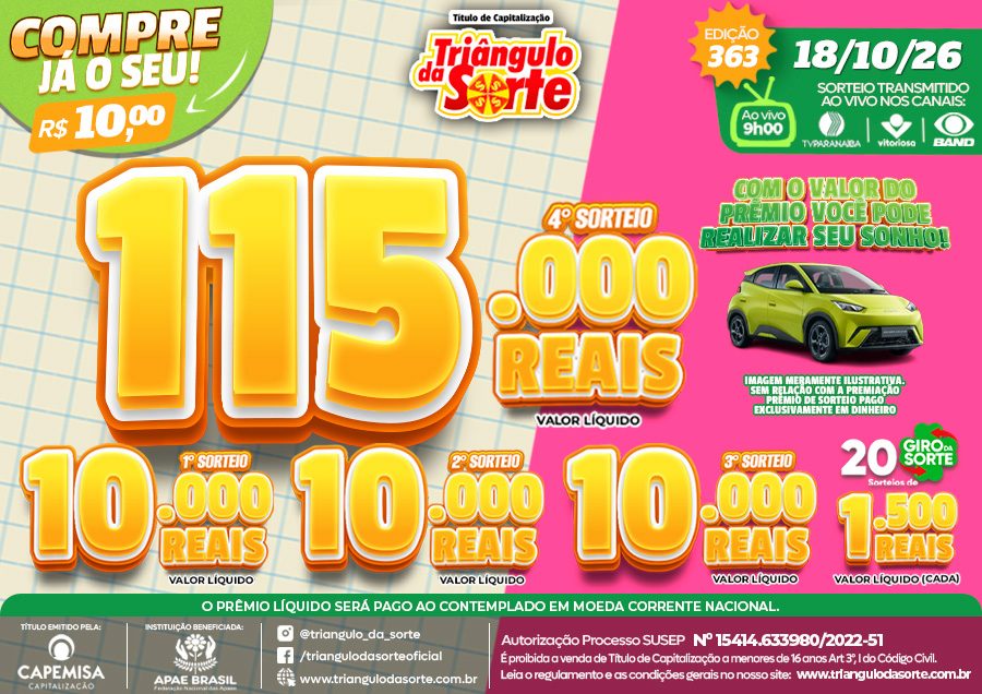 Premiação 18/10/2026