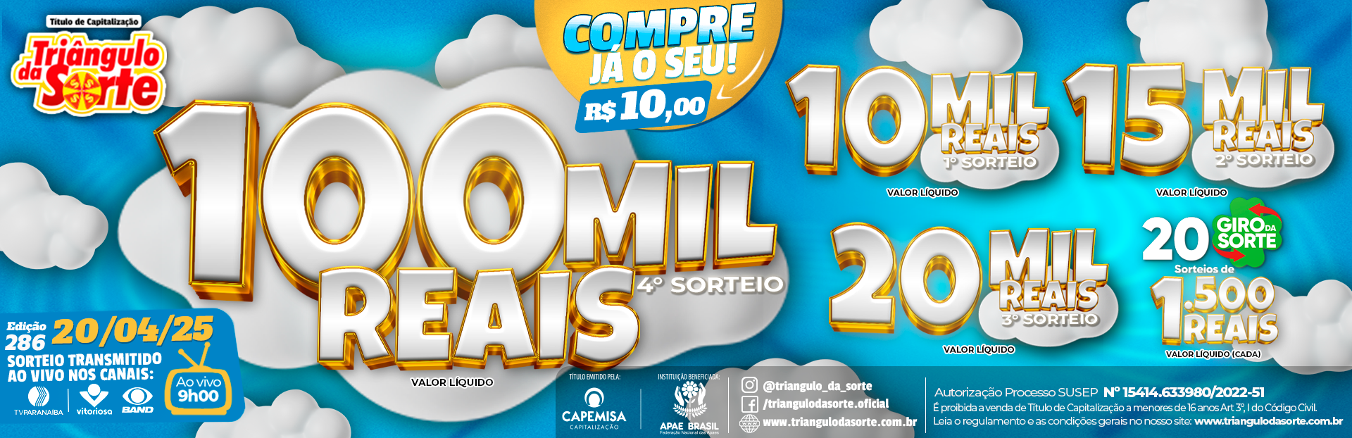 Premiação 20/04/2025